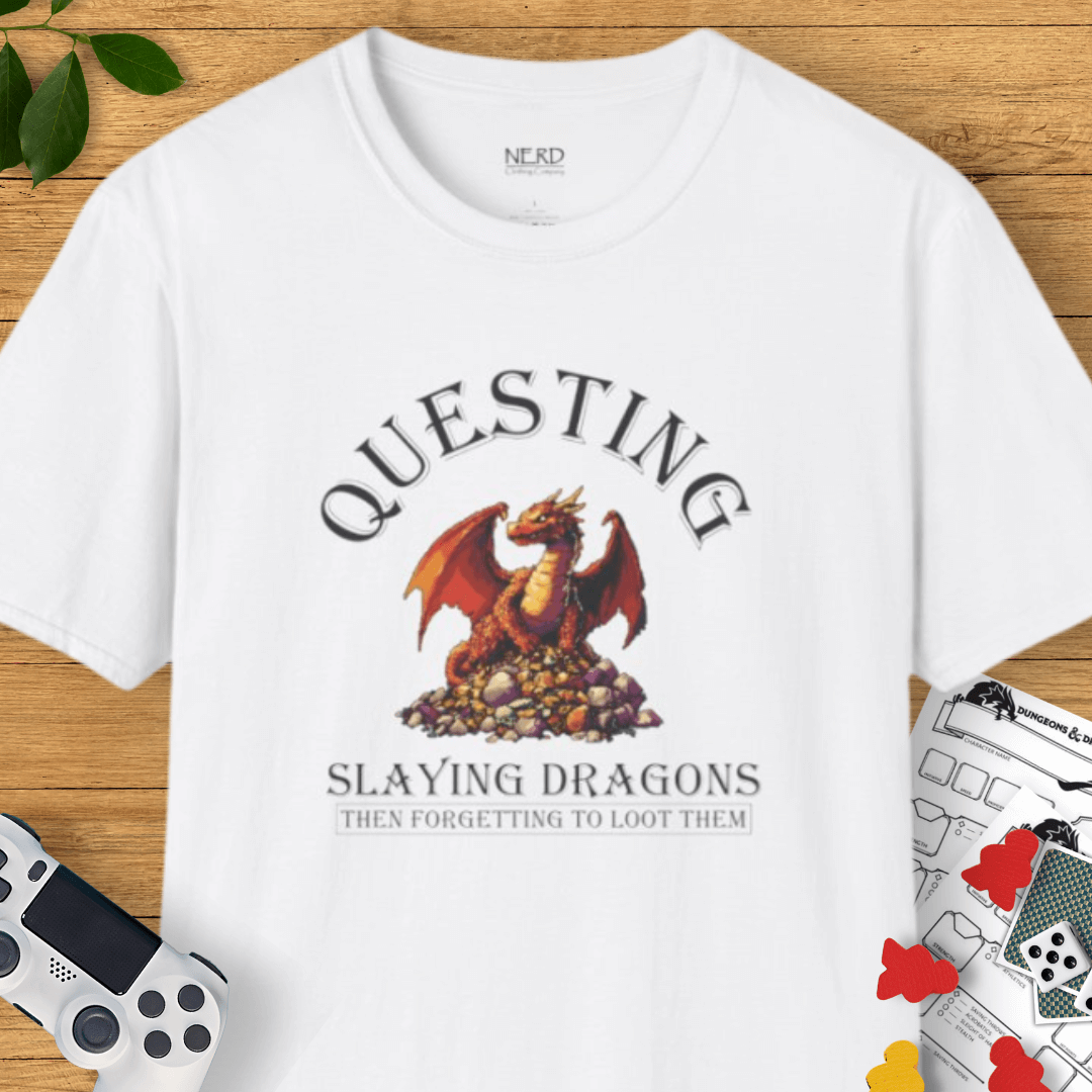 Questing & Forgetting To Loot T-Shirt