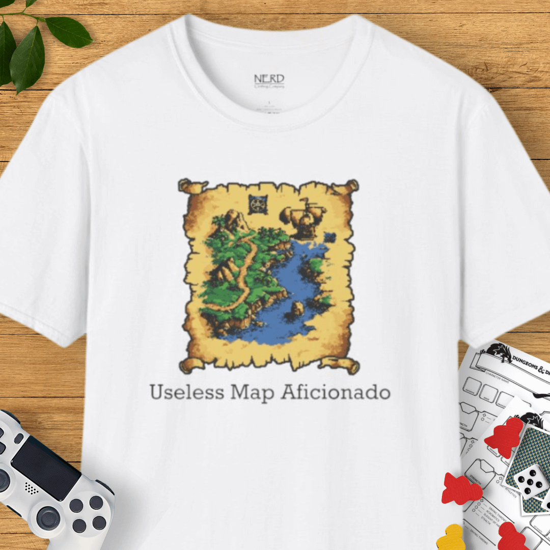 Useless Map Aficionado T-Shirt