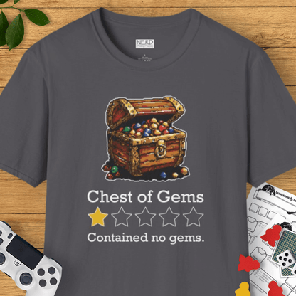 Gemless Chest Review T-Shirt