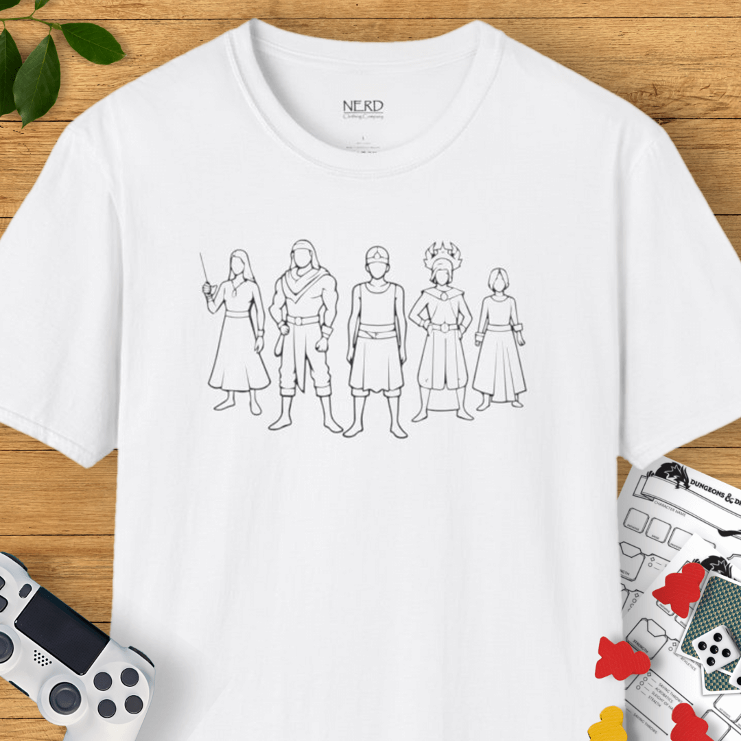 Diverse Party Outline T-Shirt