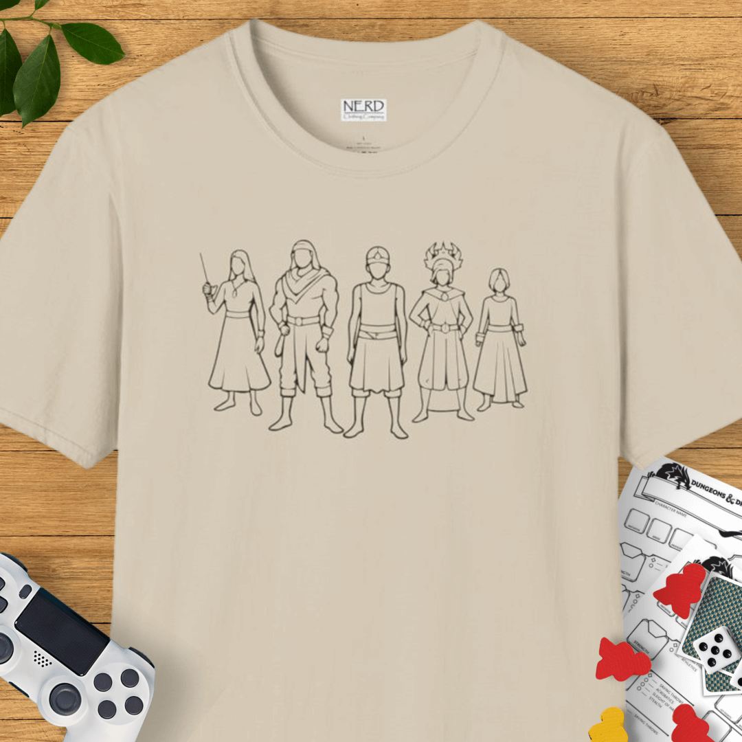 Diverse Party Outline T-Shirt