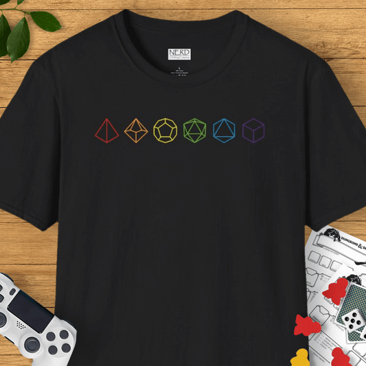 Rainbow Dice T-Shirt