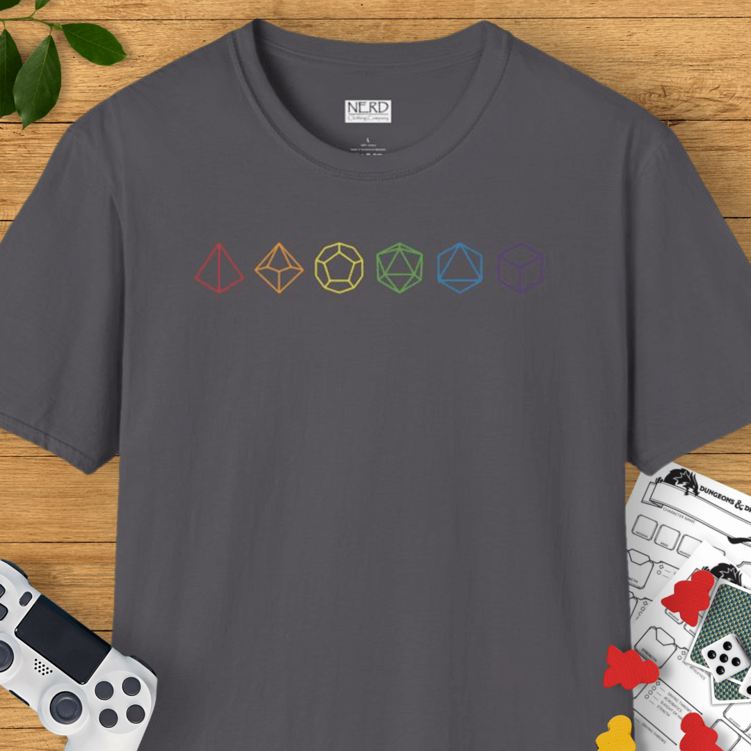 Rainbow Dice T-Shirt