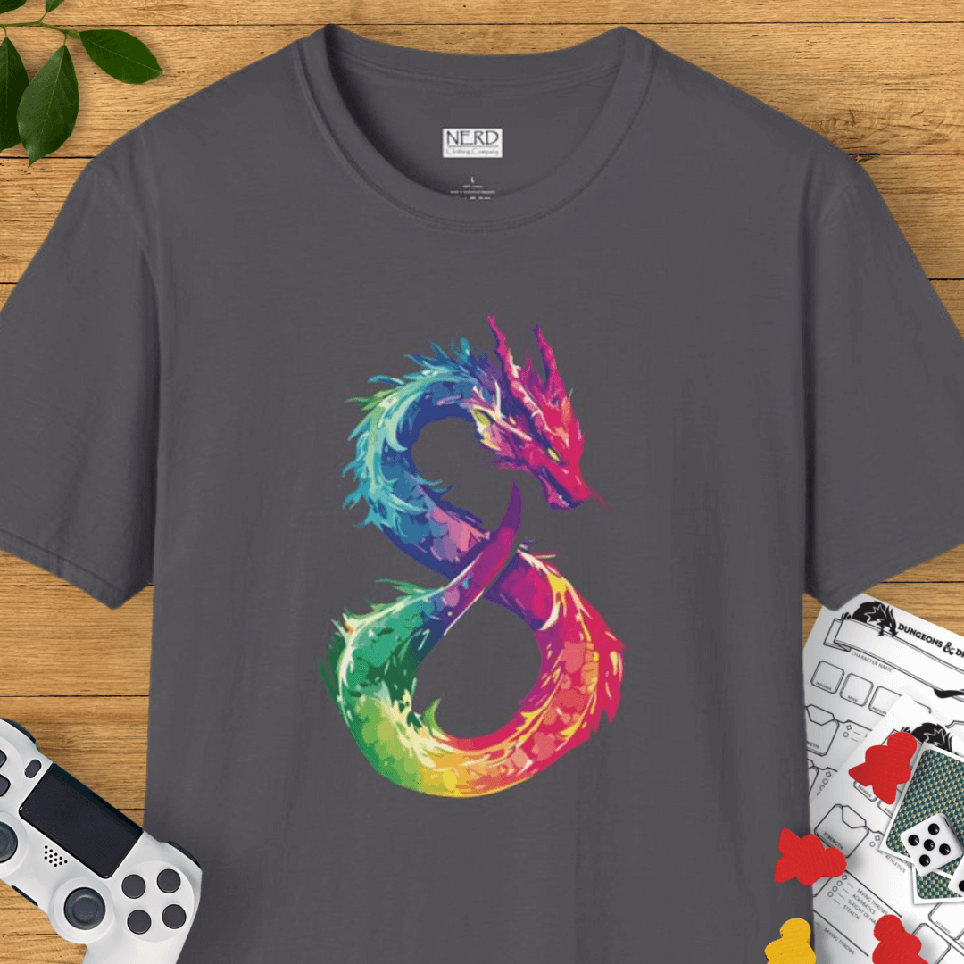 Rainbow Dragon Ampersand T-Shirt