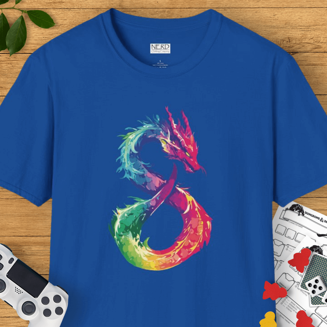 Rainbow Dragon Ampersand T-Shirt