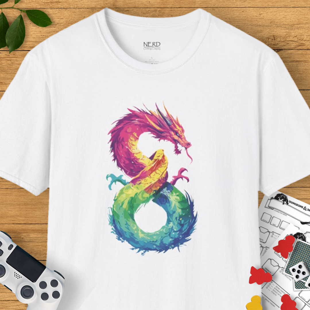 Rainbow Dragon Ampersand T-Shirt