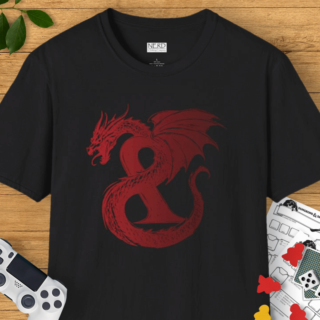 Red Dragon Ampersand T-Shirt