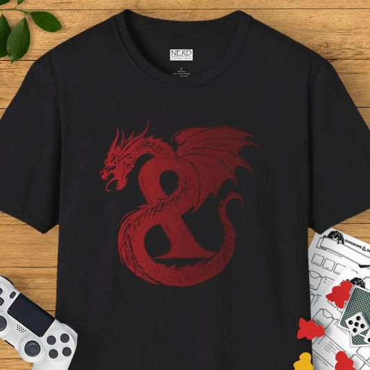 Red Dragon Ampersand T-Shirt