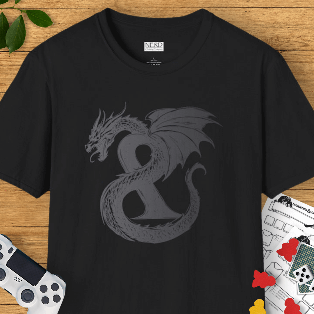 Silver Dragon Ampersand T-Shirt