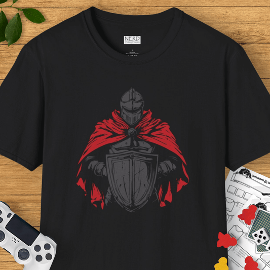 Knight Holding Shield T-Shirt