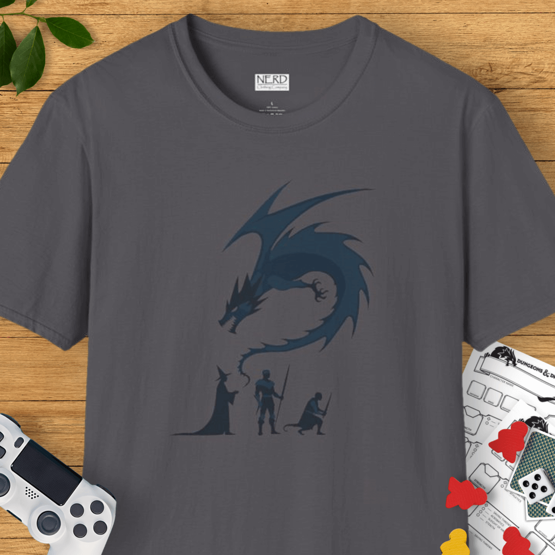 Wizard Summoning Dragon T-Shirt