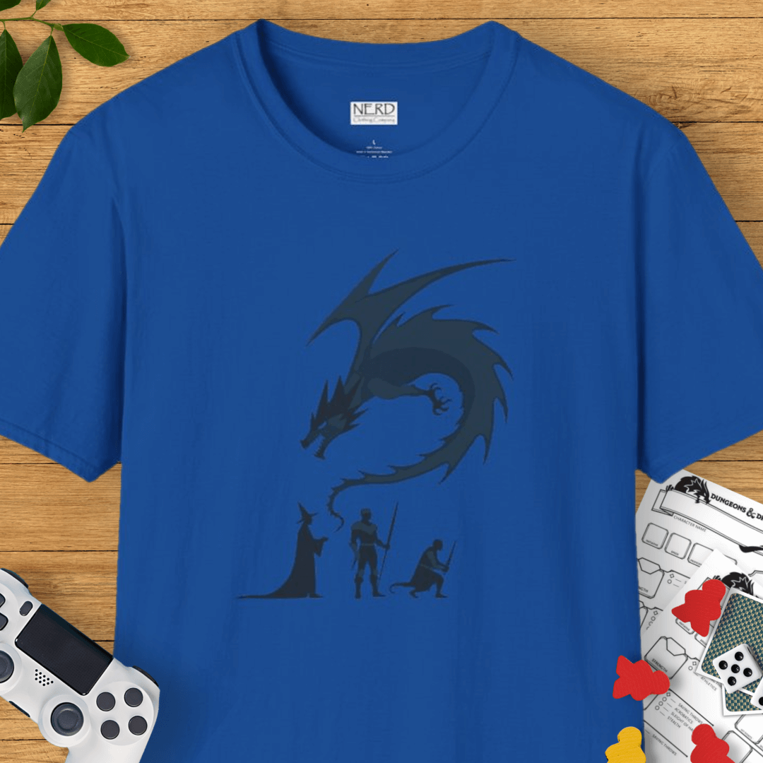 Wizard Summoning Dragon T-Shirt